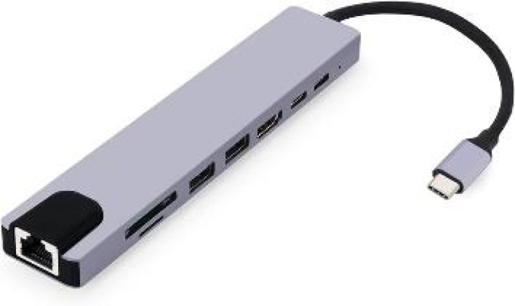 Adaptateur multiport 8-en-1 USB-C