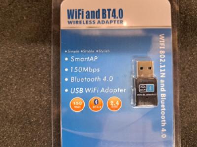WiFi and BT4.0 Wireless Adapter — Clé USB WiFi + Bluetooth 4.0
