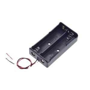 Boîtier porte-batterie 18650 double (2x18650) avec fils