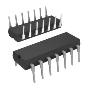Circuit intégré CD4011BE — 4 portes logiques NAND DIP-14